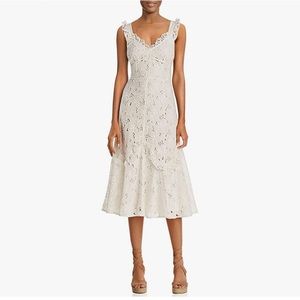 Rebecca Taylor Adriana White Lace Dress . Size 2